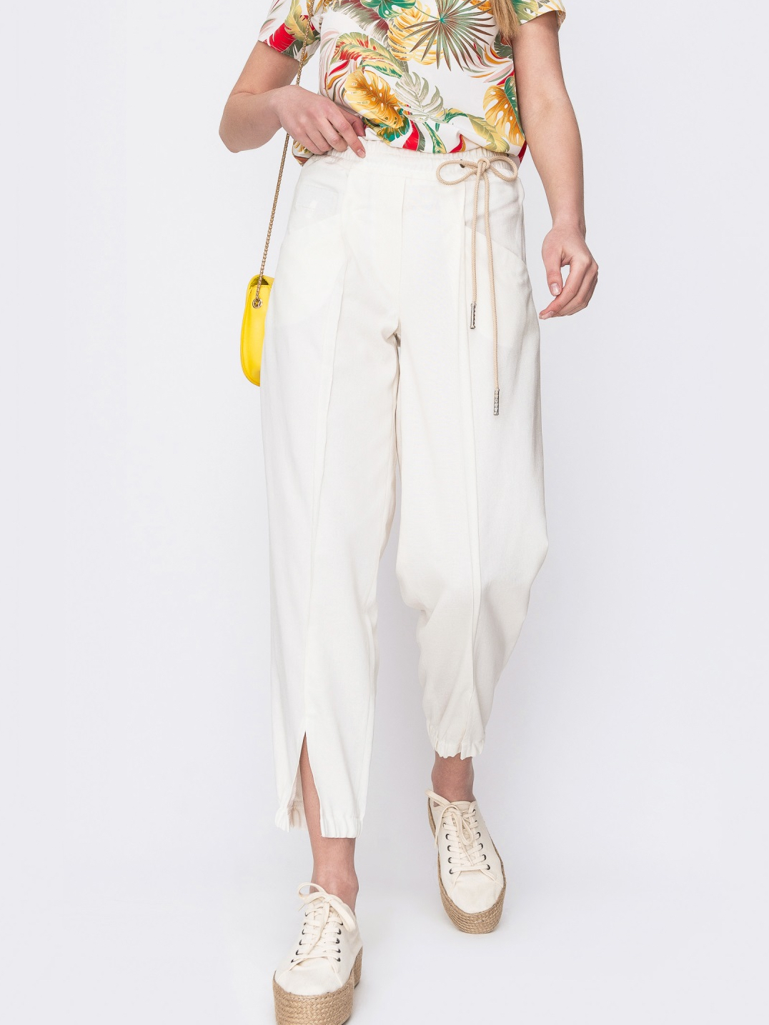 

Брюки Dressa 47747  Молочные, Брюки Dressa 47747 44 Молочные