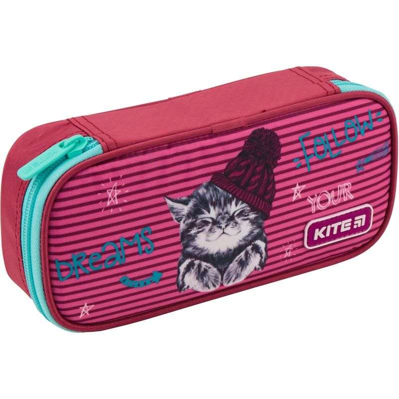 

Пенал Fluffy Animals Kite 1 отделение Розовый (K19-662-3)