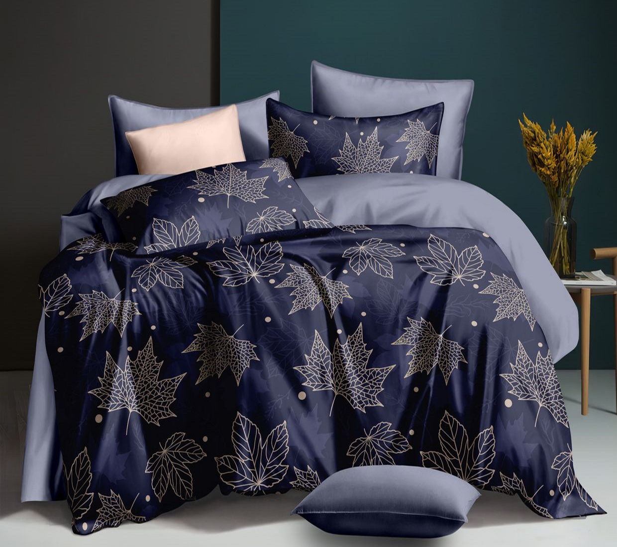

Простынь MirSon Сатин Premium 22-1261 Dark Autumn 240 x 260 см