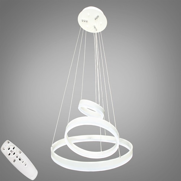 

Люстра LED DIASHA біла D8174-600+400+200 WH