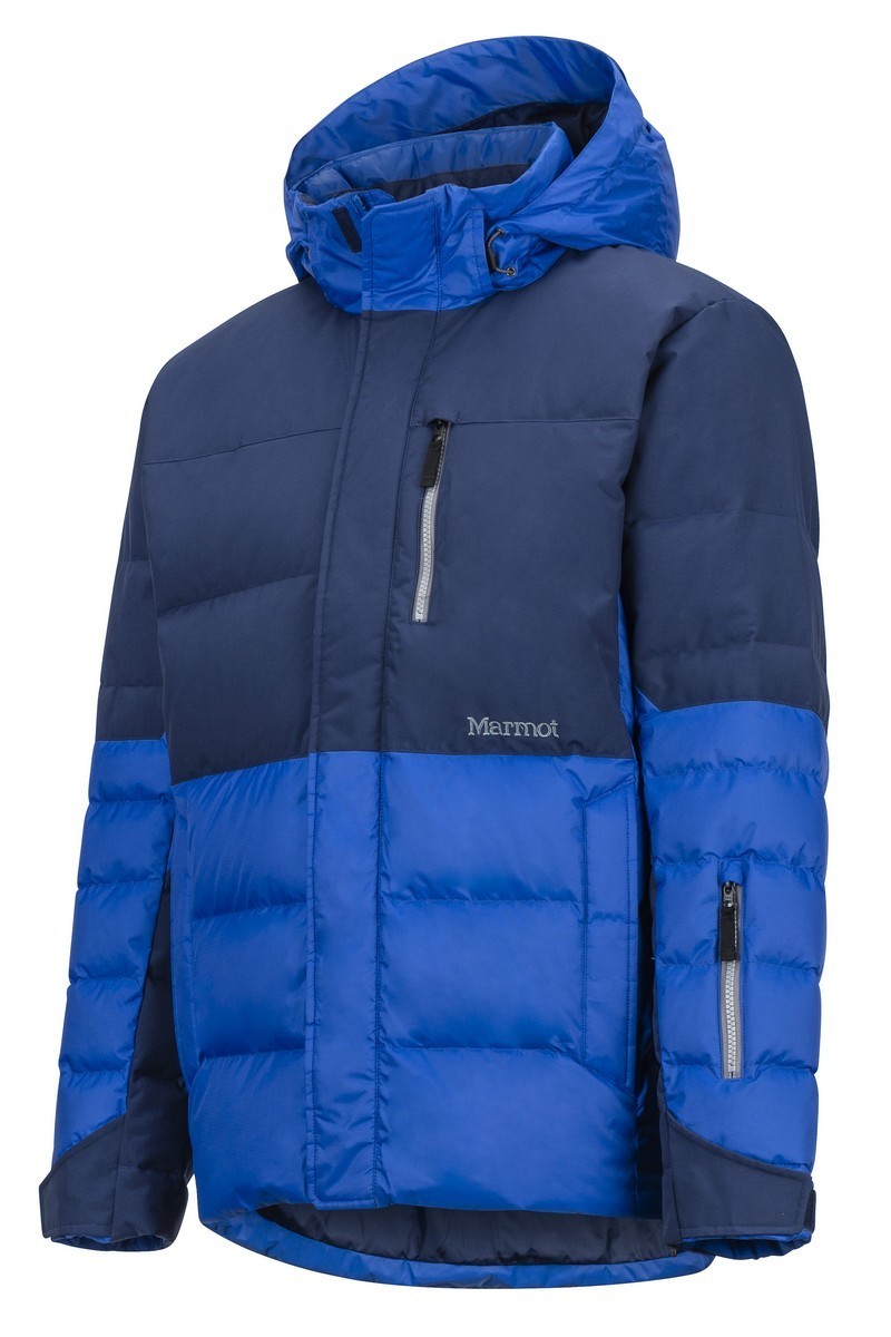 

Пуховик Marmot Shadow Down Jacket (размер XLarge, цвет Surf / Arctic Navy)