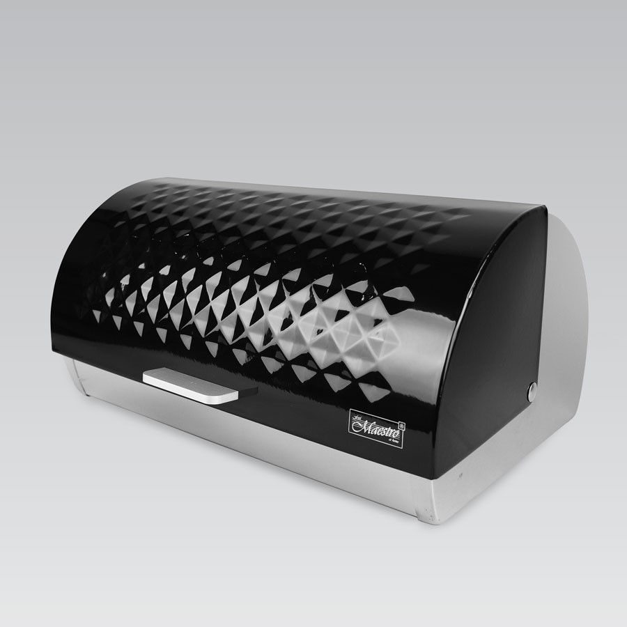

Хлебница черная металлическая на стол Maestro MR-1676-BLACK