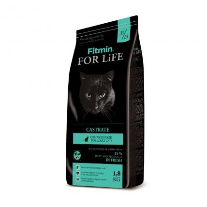

Fitmin cat For Life Castrate / комплексный корм для взрослых котов с избыточным весом, кастрированных или стерилизованных Лори 1,8 кг (ПФ-22320)