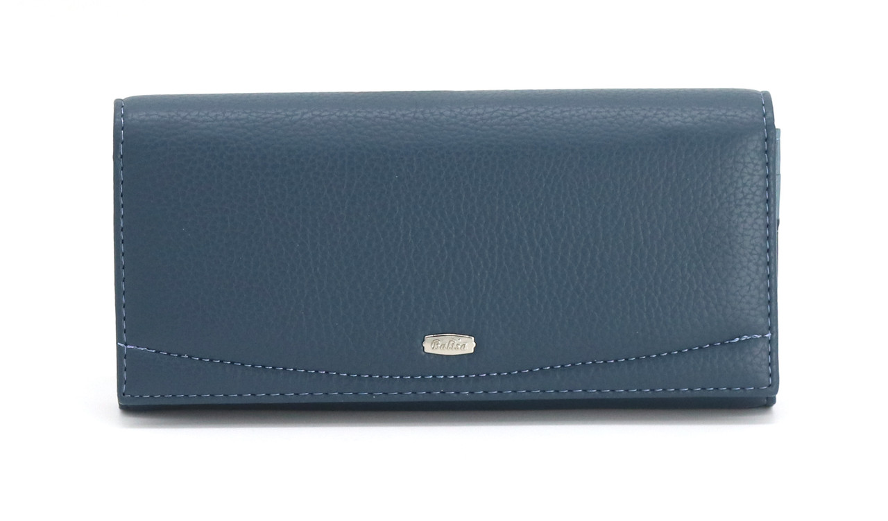 

Кошелёк женский Balisa из эко-кожи на магните, голубой C88200-268