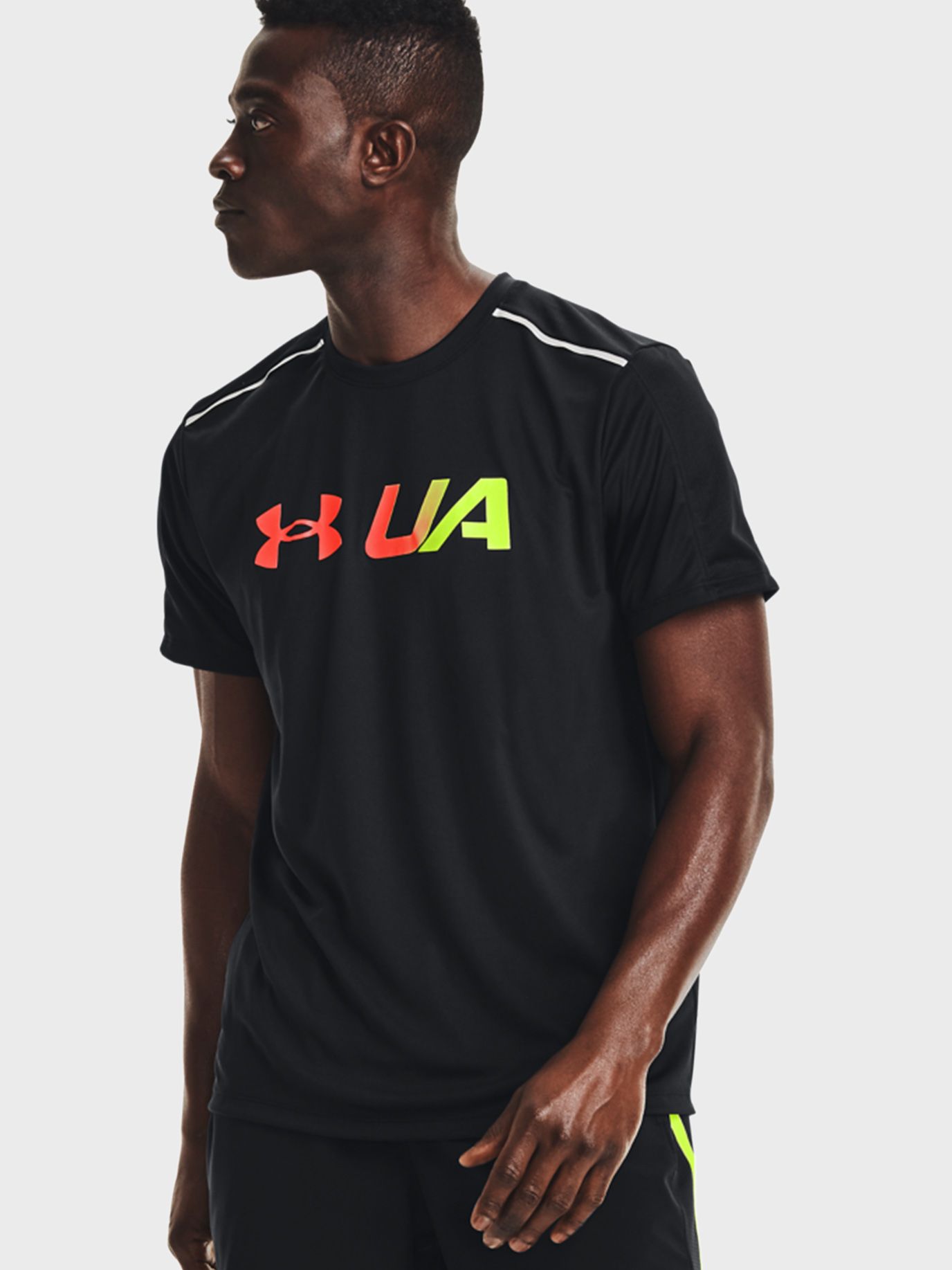 

Футболка Under Armour Run Graphic Print Fill Ss 1365696-001 XL