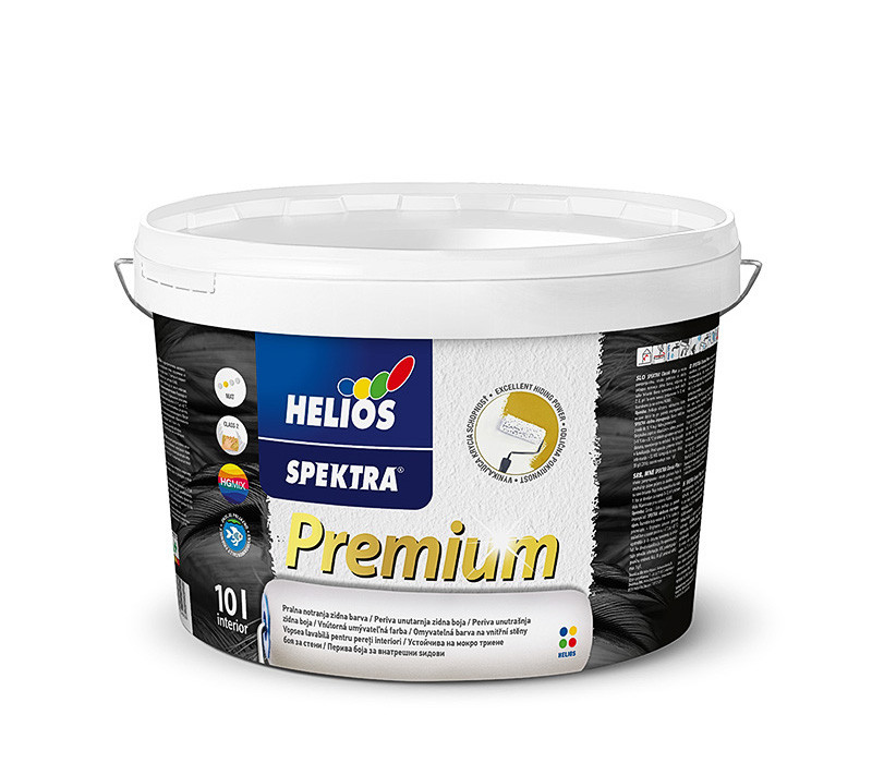 

Краска для стен и потолков HELIOS SPEKTRA PREMIUM (ХЕЛИОС СПЕКТРА ПРЕМИУМ) 2л матовая