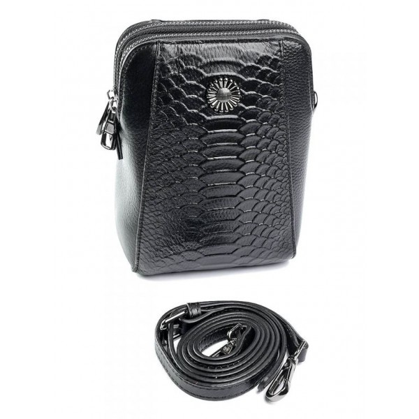 

Женский клатч из кожи Parse 6168B Black