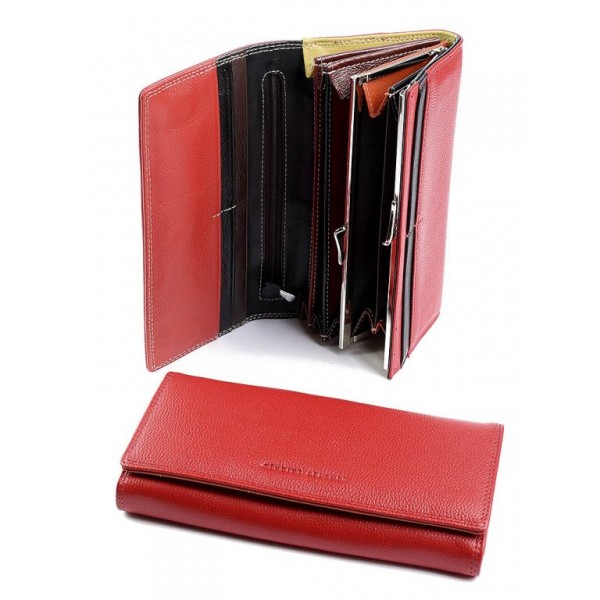 

Женский кошелек натуральная кожа Wcash A194-9811-1 Red