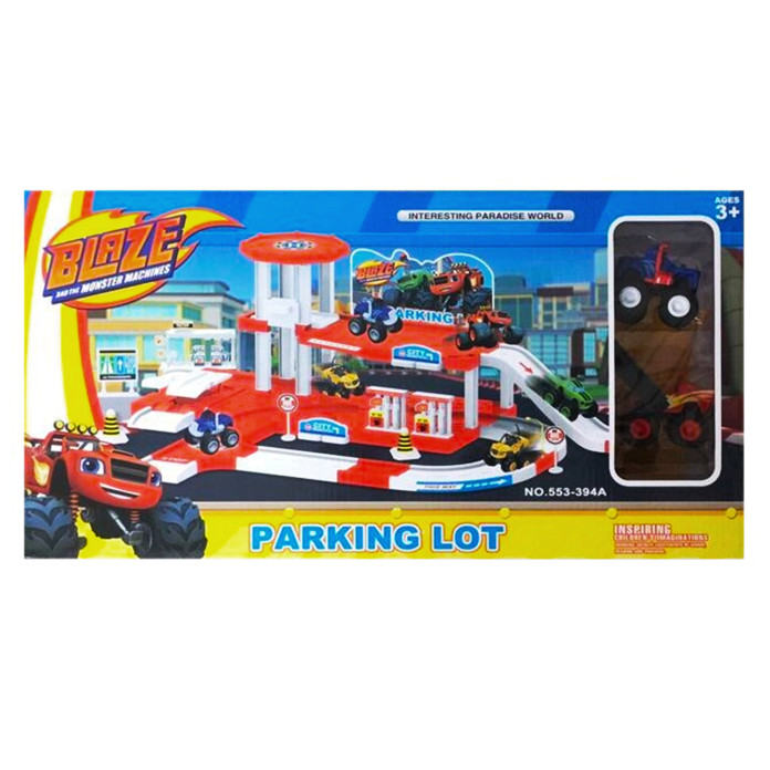 

Игрушечный паркинг два этажа "ВСПИШ" 553-394A