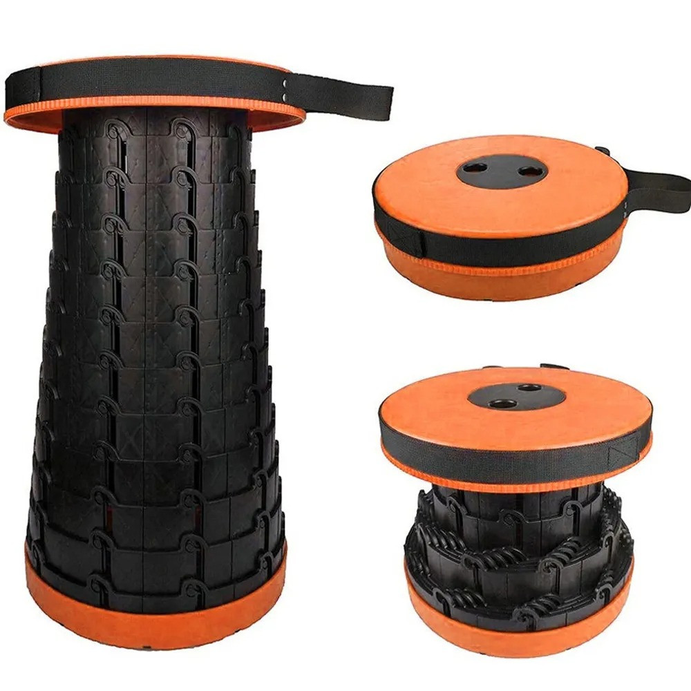 

Раскладной телескопический стул Telescopic stool Оранжевый