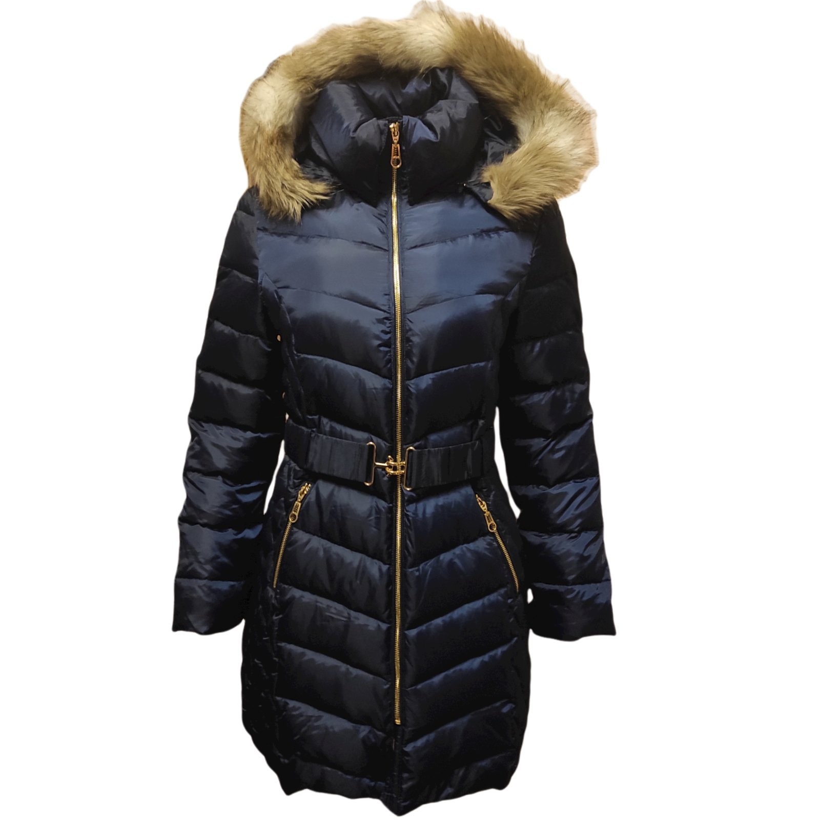 

Зимняя куртка I-N-C с сьемным капюшоном с отделкой из искусственного меха, темно-синий, 00ZMD655, размер, Зимняя куртка I-N-C с сьемным капюшоном с отделкой из искусственного меха, темно-синий, 00ZMD655, размер L.