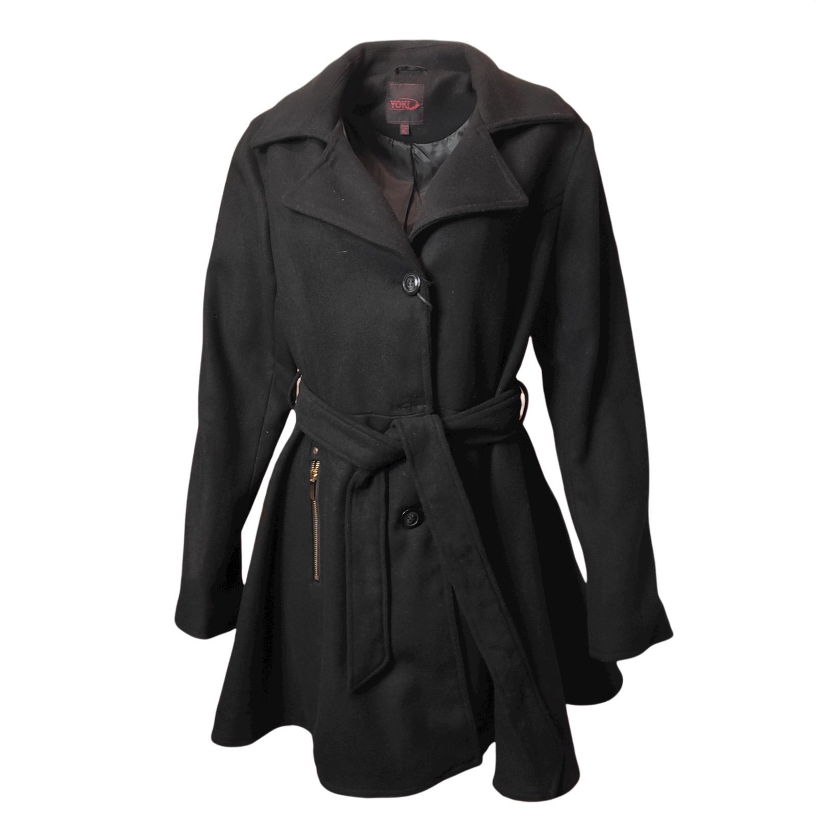 

Пальто Yoki outerwear, однобортный бушлат, смесь шерсти, черный, JW2519, размер, Пальто Yoki outerwear, однобортный бушлат, смесь шерсти, черный, JW2519, размер XL.