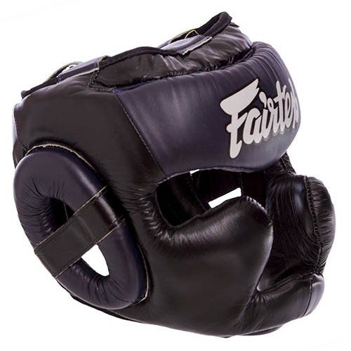 

Шлем боксерский с полной защитой HG13-Laces Fairtex XL Синий (37475023)
