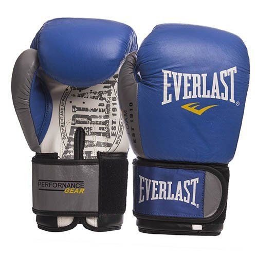 

Перчатки боксерские EV-009B Everlast 10oz Синий (37409059)