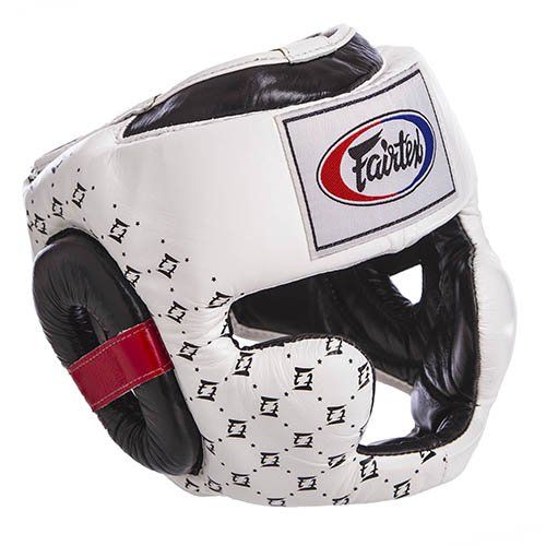 

Шлем боксерский с полной защитой HG10 Fairtex M Белый (37475021)