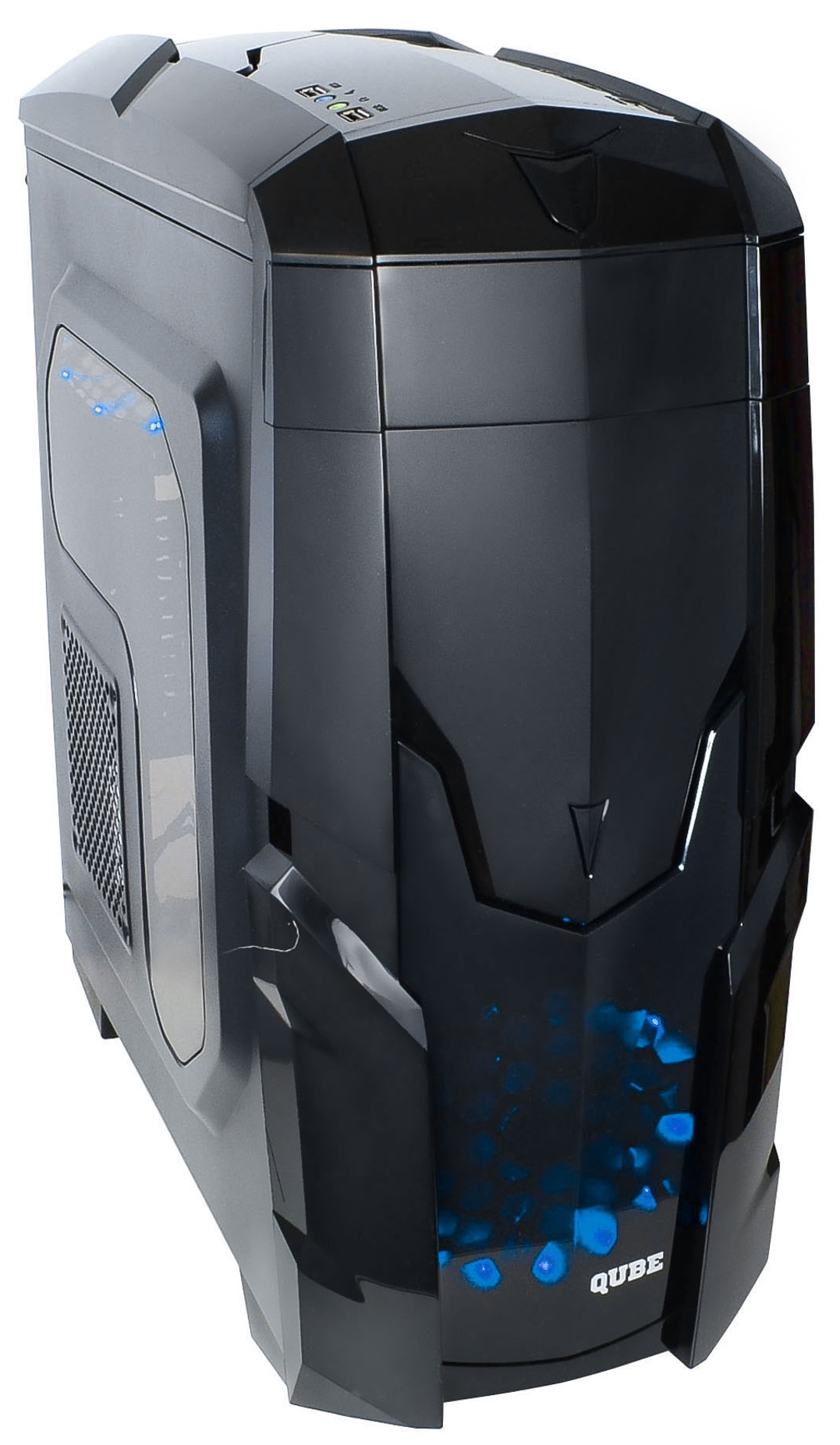 

Корпус QUBE QB40X Black-Blue, без БЖ (6408602)
