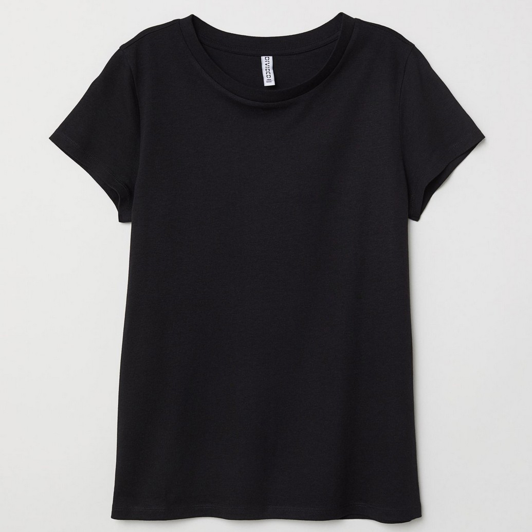 

Футболка H&M 0625939_черн. XXS Черная