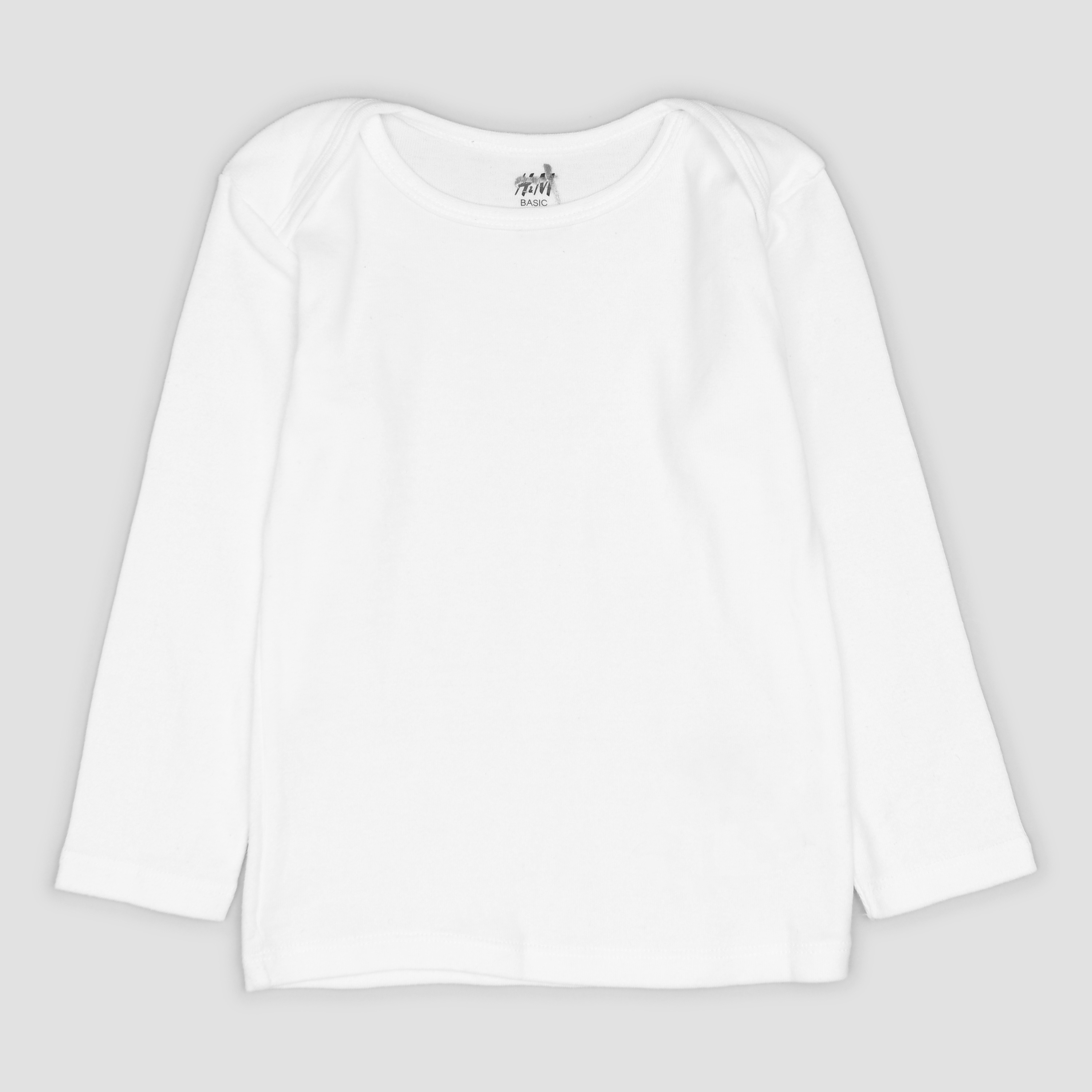 

Лонгслив H&M 68см белый 7340279