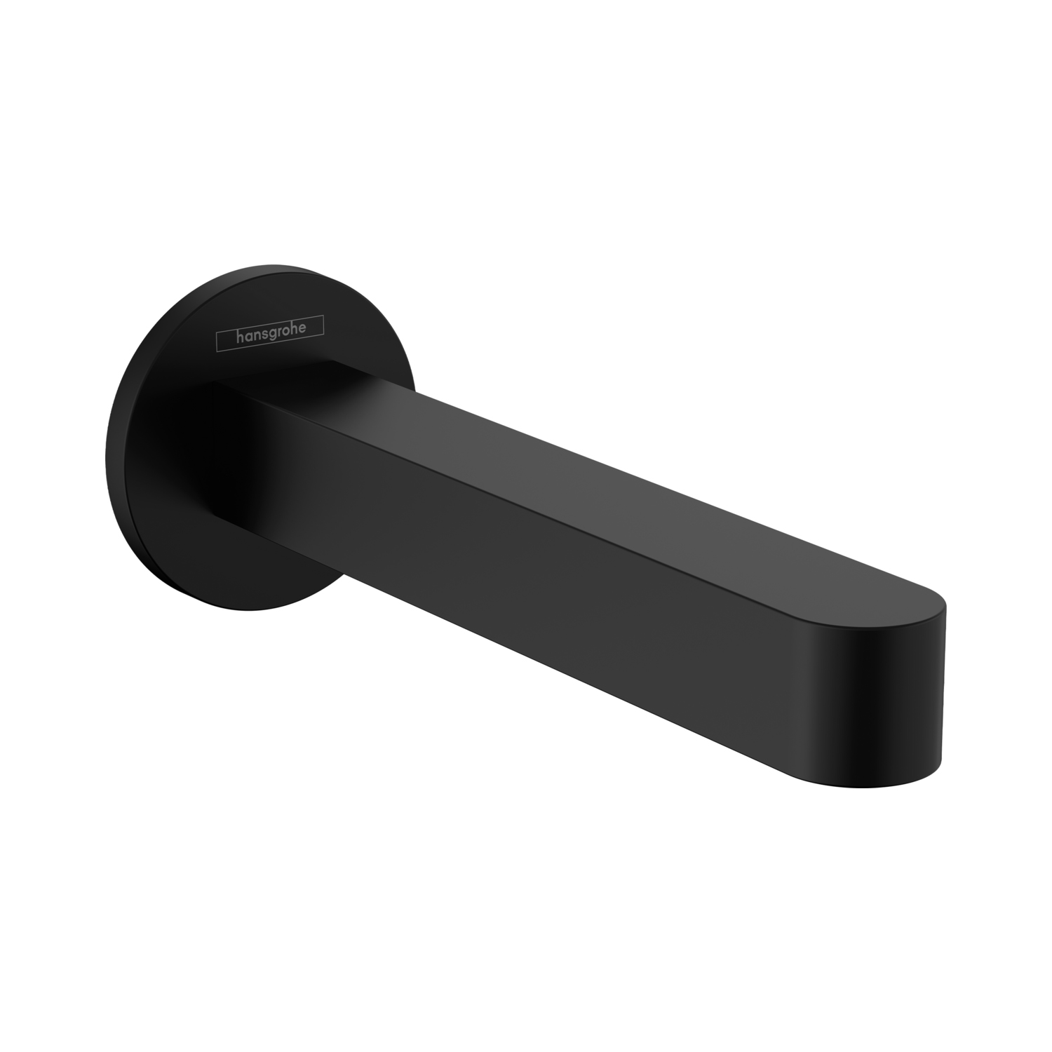 

Излив для ванны 174 мм Hansgrohe Finoris (цвет - чёрный матовый) (76410670)