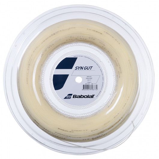 

Теннисные струны Babolat SYNTHETIC GUT 200m (бывшая Spiraltec) (243144/128)