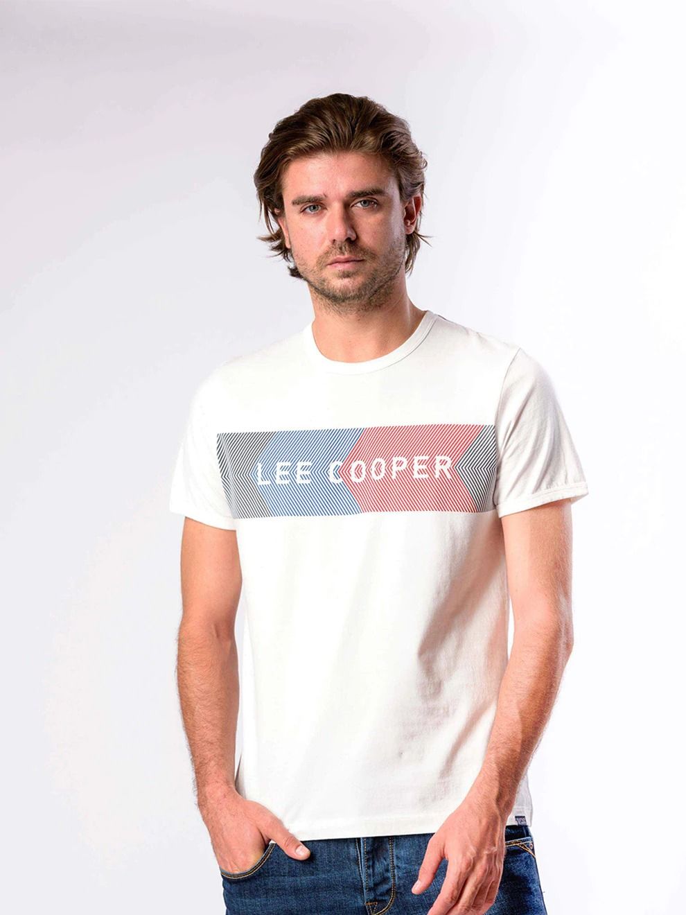 

Футболка Lee Cooper 10196069-679  Off White, Футболка Lee Cooper 10196069-679 L Off White