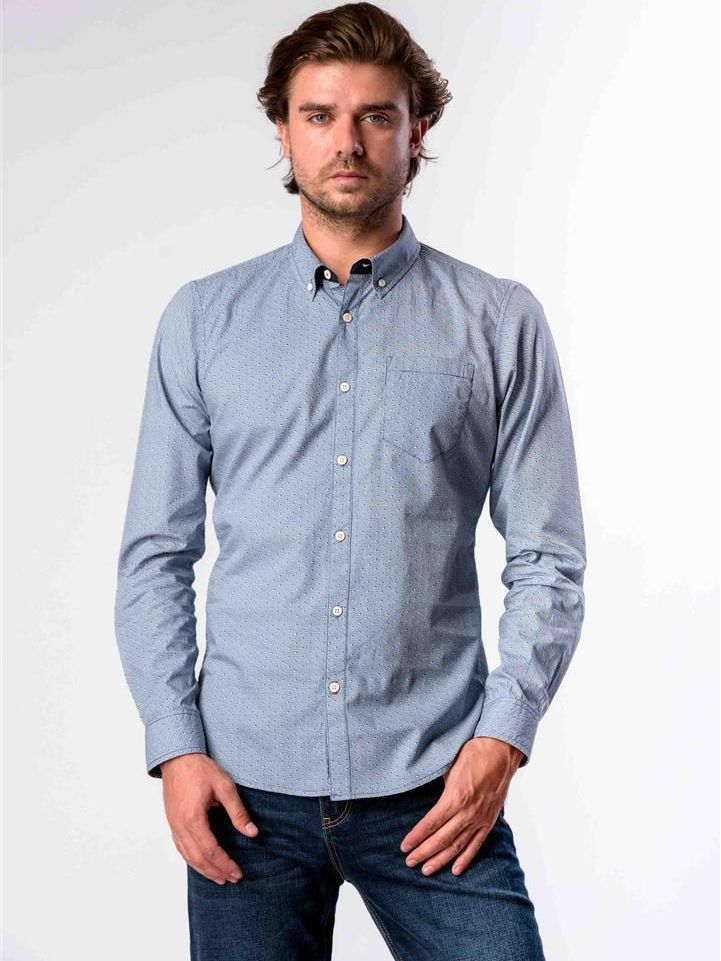 

Рубашка Lee Cooper 10295693-334 M Dark Blue