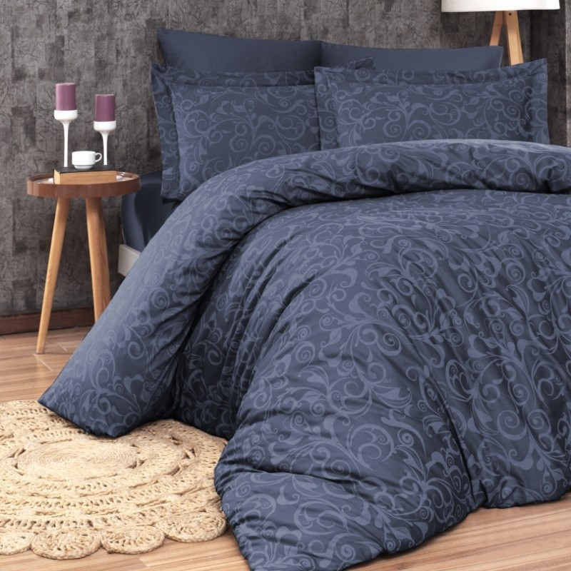 

Комплект постельного белья First Choice Satin Sweta Denim 200х220