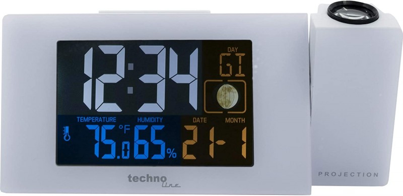 

Проекционные часы Technoline WT537 White