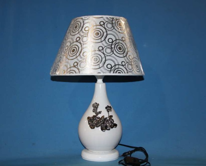 

Настольная лампа с абажуром Ray N1117 (A+B) (WT)*1 (LI222781)