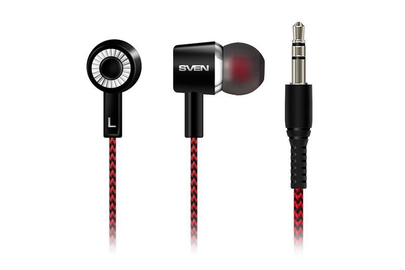 

Наушники Sven E-108 Black-Red (00850245)