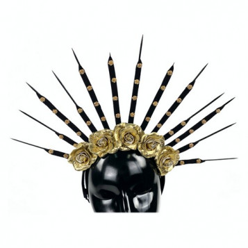 

Обруч Diva de Oro Halloween 19-947BLK-GL