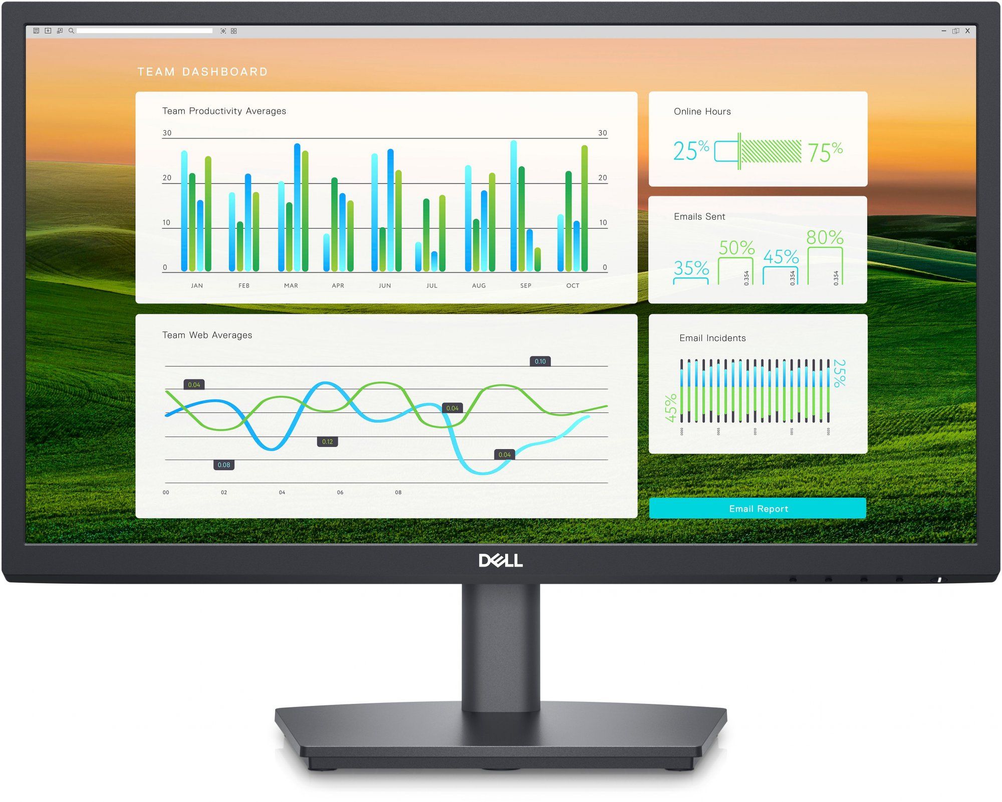 

Dell Монитор LCD 21.5" E2222HS