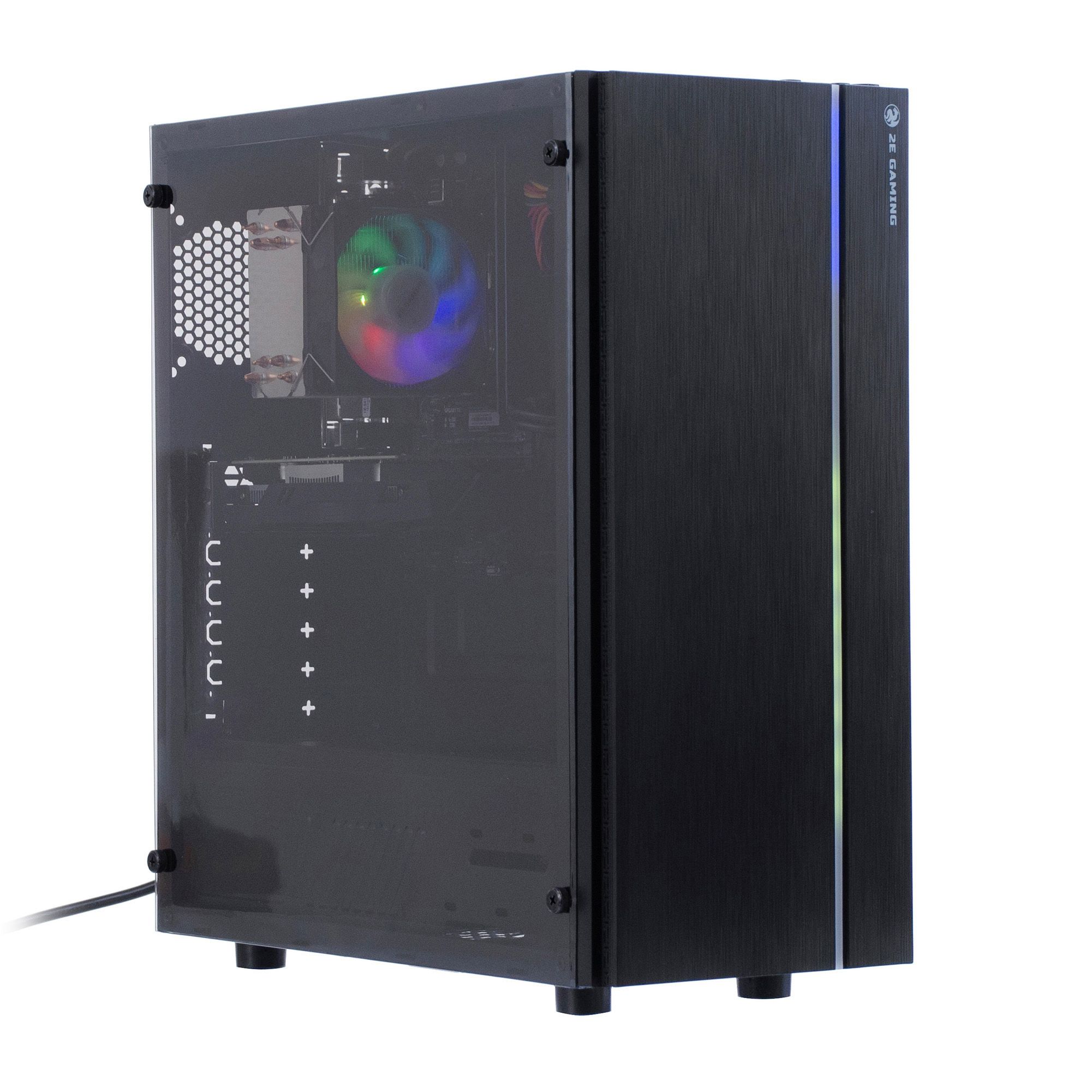 

2E ПК 2E Complex Gaming AMD Ryzen 5 1600/A320/8/480F+1000/NVD1650-4/FreeDos/GX910/500W