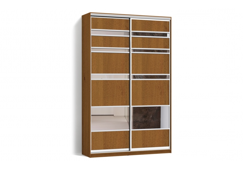 

Шкаф-купе Luxe 2 двери Комби/Комби рисунок 219-219 CLS - I 120 x 220 x 45 см