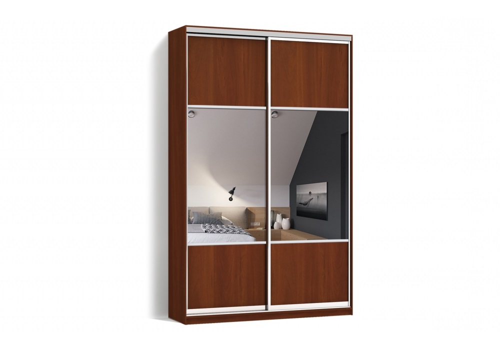

Шкаф-купе Luxe 2 двери Комби/Комби рисунок 12-12 CLS - II 160 x 240 x 45 см