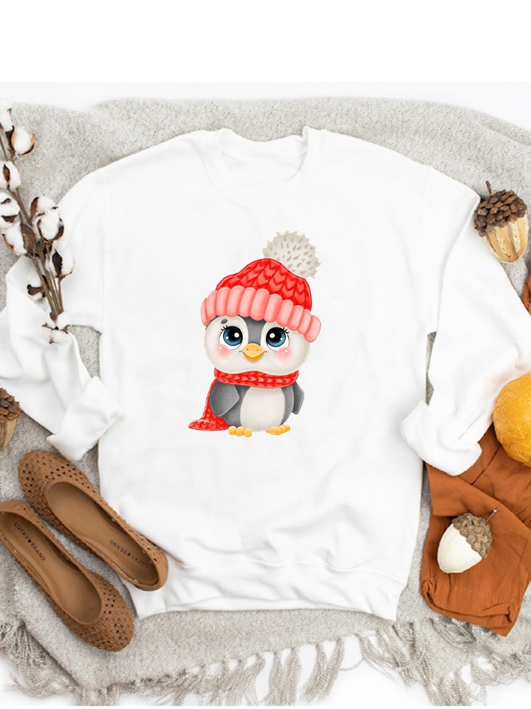 

Свитшот Zuzu Пингвинчик ZZP00254 XXL Белый