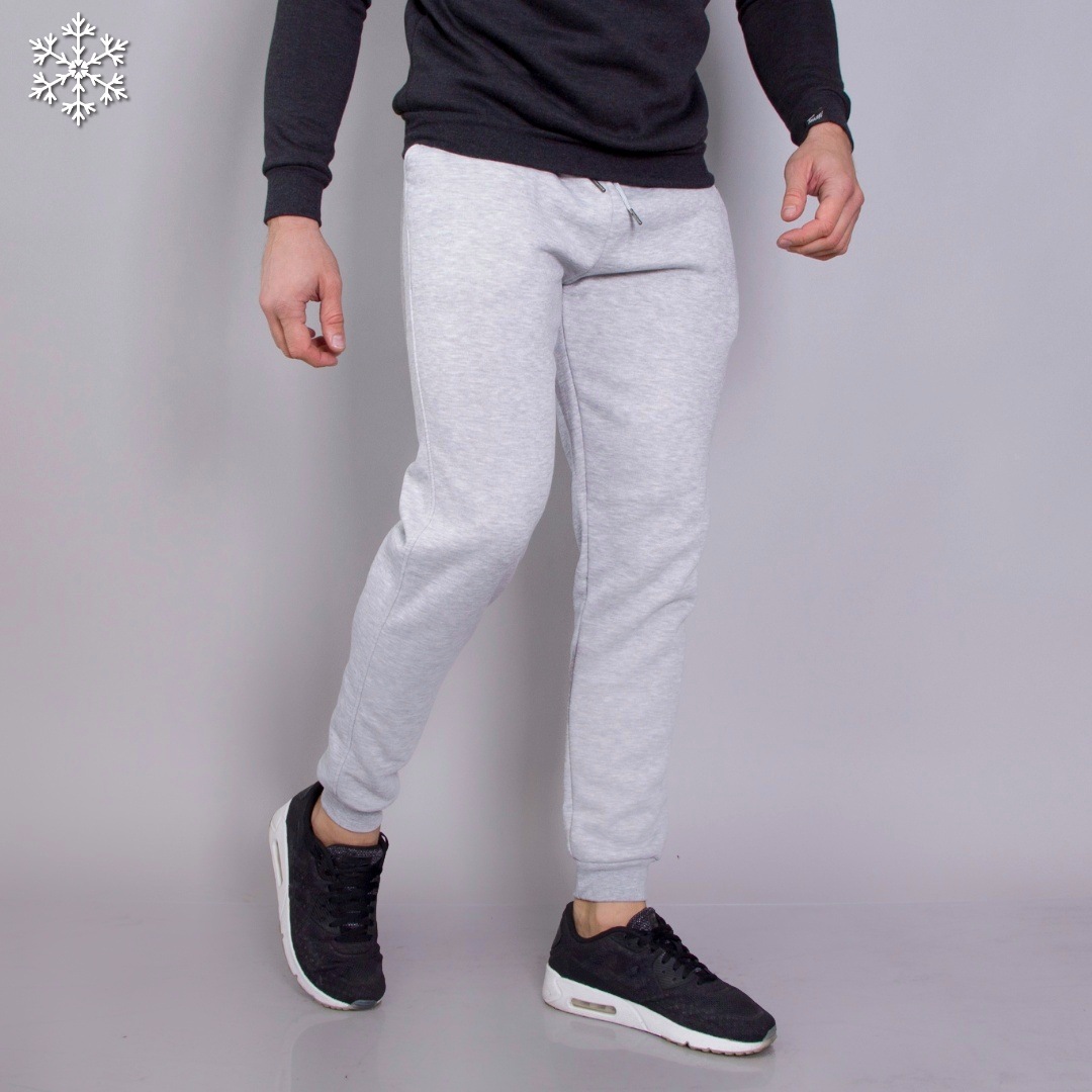 

Мужские теплые штаны Teamv Simple Sport 3 Серые, Мужские теплые штаны Teamv Simple Sport 3 Серые M