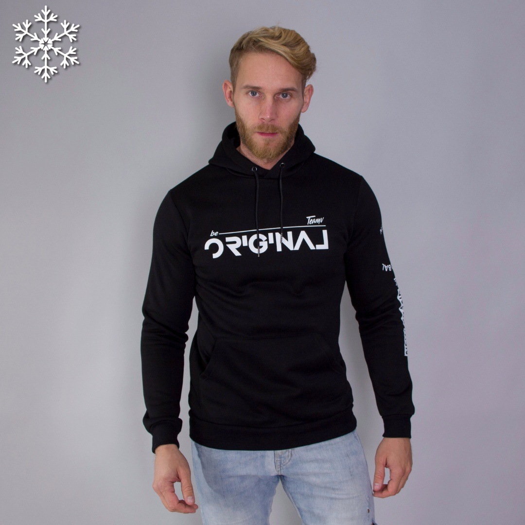 

Мужской теплый худи Teamv Original Big 3 Черный, Мужской теплый худи Teamv Original Big 3 Черный 4XL