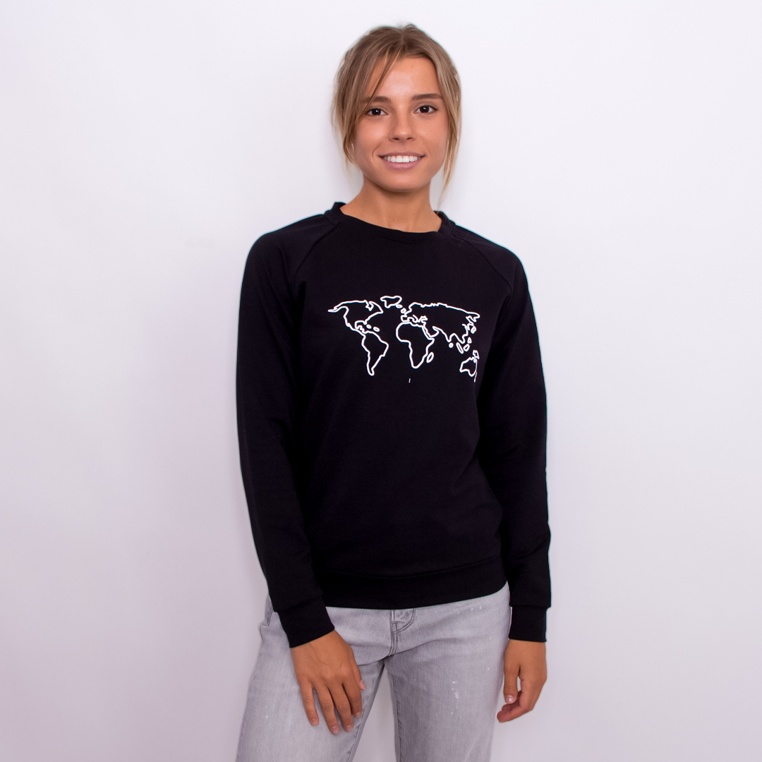 

Женский свитшот Teamv Continents 2 Черный, Женский свитшот Teamv Continents 2 Черный XL
