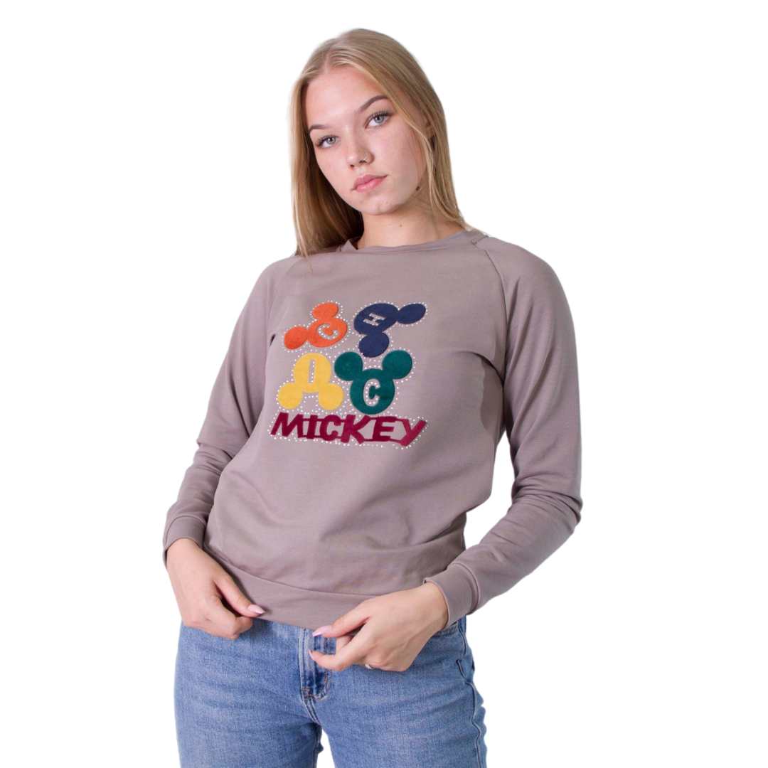 

Женский свитшот Teamv Mickey 2 Мокко, Женский свитшот Teamv Mickey 2 Мокко XL
