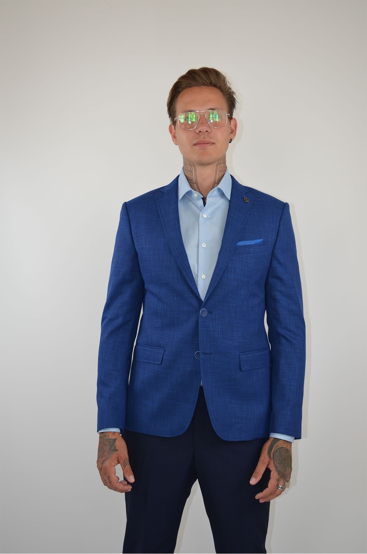 

Пиджак Giordano Conti 4-2- 52 Синеголубой, Пиджак Giordano Conti 4-2-52 52 Синеголубой