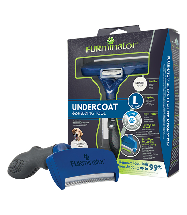 

Фурминатор инструмент для вычесывания собак c короткой шерстью FURminator DeShedding - For Short-haired Dogs L FURminator BGL-FR-27