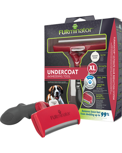 

Фурминатор инструмент для вычесывания собак c короткой шерстью FURminator DeShedding - For Short-haired Dogs XL FURminator BGL-FR-28
