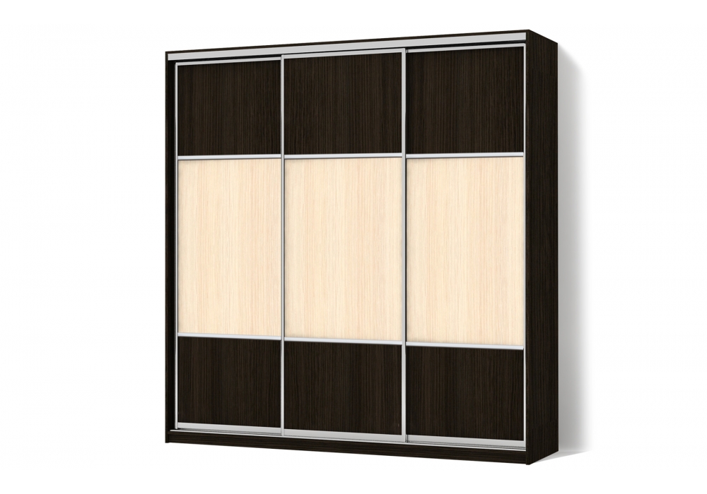 

Шкаф-купе Luxe 3 двери Комби/Комби/Комби рисунок 205-205-205 CLS - III 230 x 230 x 60 см