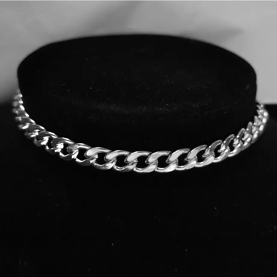 

Цепочка классическая Lee silver, из ювелирной стали с серебрением, не боится воды, не темнеет
