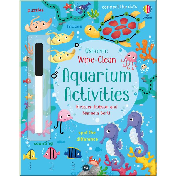 

Usborne Wipe-Clean Aquarium Activities. Kirsteen Robson. ISBN:9781474986830