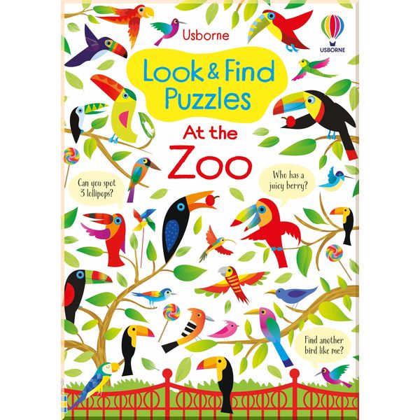 

Usborne Look and Find Puzzles At the Zoo. Kirsteen Robson. ISBN:9781474985215