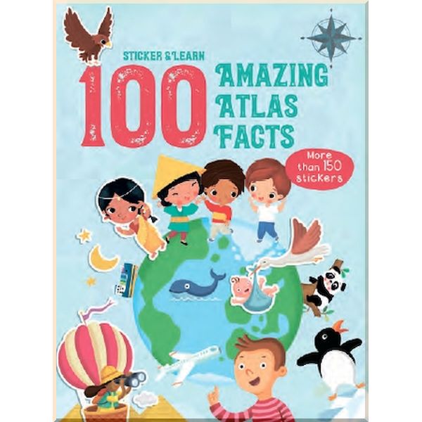 

Yoyo Books Sticker and Learn: 100 Amazing Atlas Facts. Yoyo Books. ISBN:9789463789998