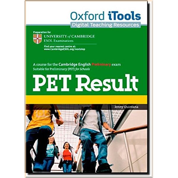 

PET Result iTools. Jenny Quintana. ISBN:9780194817462