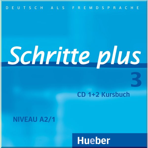

Schritte plus 3 CD 1+2 zum Kursbuch. Franz Specht, Daniela Niebisch. ISBN:9783190419135